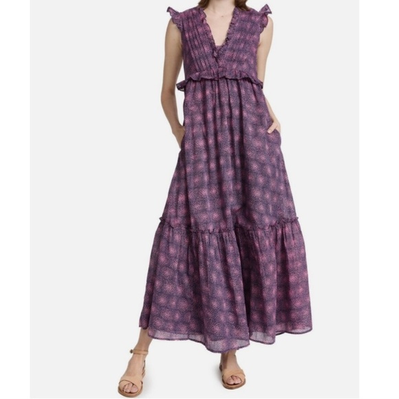 Banjanan Purple and Pink Maxi Dress - Picture 9 of 16